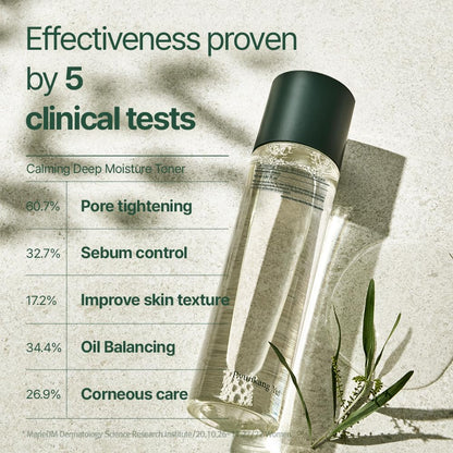 Pyunkang Yul PKY Calming Deep Moisture Toner - Face Toner for Women containing AHA and PHA - for Teens and Adults - Astringent for Face - Korean Facial Toner -80ml, 2.71 fl oz