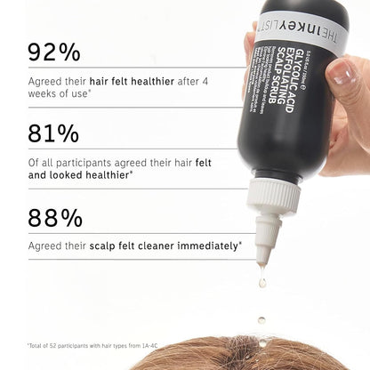 The INKEY List Glycolic Acid Exfoliating Scalp Scrub, Scalp Exfoliant Helps Remove Product Build Up and Boost Healthy Hair Growth for Healthy-Looking Hair, 5.07 fl oz