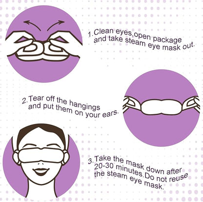 20 packs steam eye masks