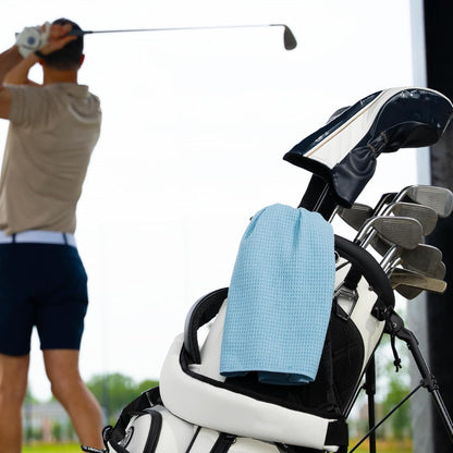 S&T INC. Microfiber Gym Towels, Yoga Towel for Home and Gym Bag, 16 Inch x 27 Inch, 3 Pack