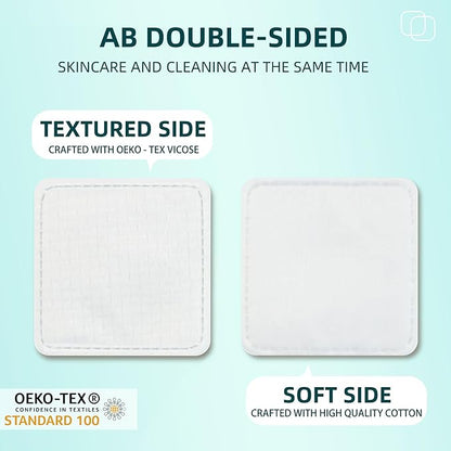 Premium square cotton pads for
