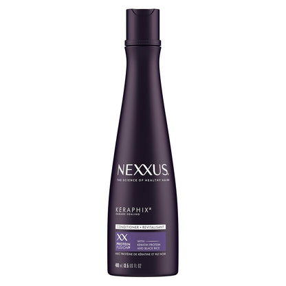 Nexxus Keraphix Conditioner Keraphix with ProteinFusion for Damaged Hair With Keratin Protein and Black Rice 13.5 oz