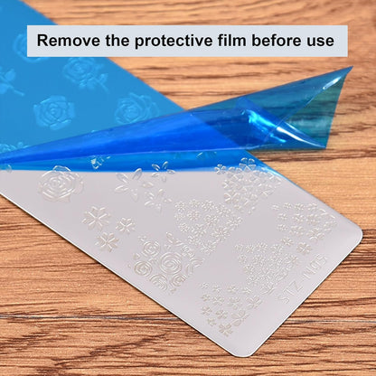 AddFavor Nail Stamper Kit 8pcs Stamping Plates Minimalist Geometric Butterfly Leaf Image Template for DIY Decorating Polish Gel Plate Print Stamper Manicure Stencils Tools