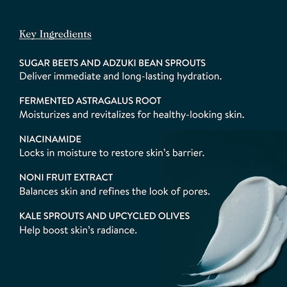 goop Beauty 72-Hour Hydrating Water Cream | Matte Moisturizer for All Skin Types | Niacinamide & Fermented Astragalus Root | Hydrating Face Lotion to Plump, Firm & Reduce the Look of Pores | 1.7 fl oz