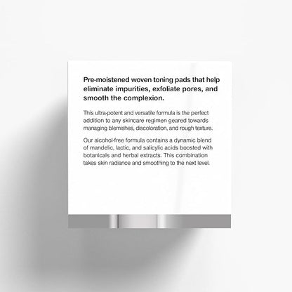 Control corrective complexion treatment pads