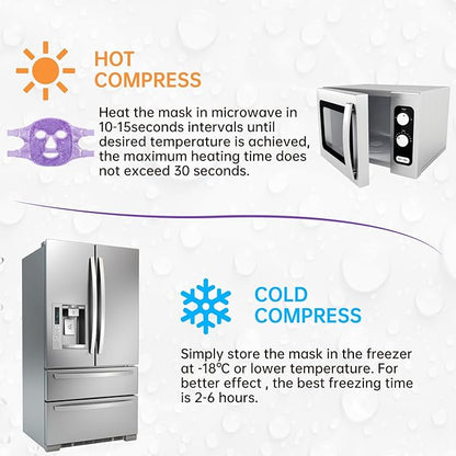 Face eye mask ice pack