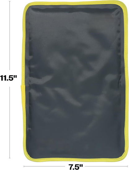 Hot & Cold Reusable Gel Packs (Medium, 2 Pack) Flexible Soft Compress - Ice & Heat Therapy for Injuries, Back, Shoulder, Hip, Knee, Joint Pain, Swelling, Bruises, Post Surgery - Sport Temp