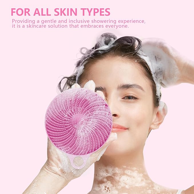 2 in 1 silicone brush,