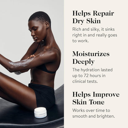 goop Beauty Body Butter | Lotion for Dry Skin | Nourishing Butters & Botanical Extracts | Hydrating & Firming Cream | 6.1 fl oz