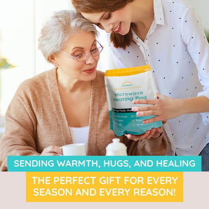 Versatile Microwavable Heating Pads for Neck Pain Relief, Back Pain, and Shoulder Pain Relief - Microwave Heating Pad for Cramps and Muscle Relief, Hot and Cold Reusable Pad - 1 Pack - Lavender Scent