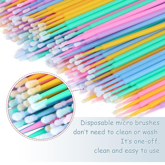 G2plus 500pcs micro cotton swabs,