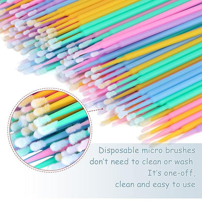 G2plus 500pcs micro cotton swabs,