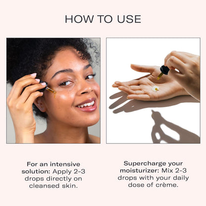 Odacité Hydrating Serum Concentrate with Pomegranate & Rose Geranium - for Hydration & Glow - Hydrating & Nourishing Anti-Aging Facial Oil Concentrate Enhance Skins Moisture Barrier - 0.17 fl. oz