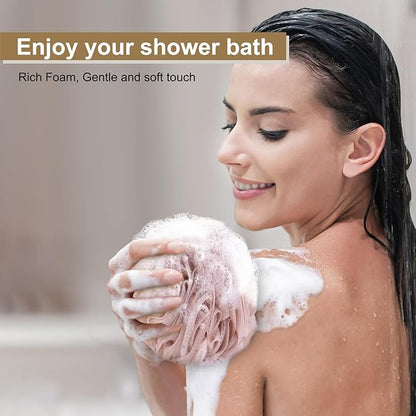 Loofah sponge 4 pack, bath