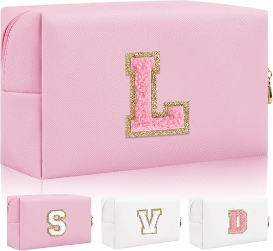 Personalized initial letter patch makeup