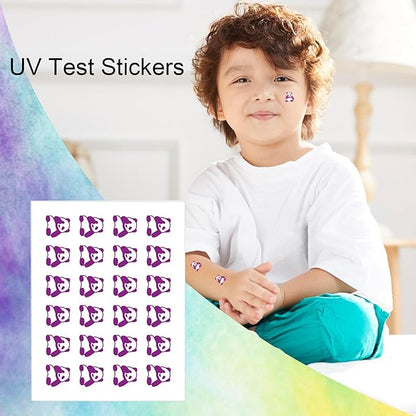 UV Stickers for Sunscreen -