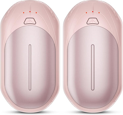 AI Hand Warmers Rechargeable 2 Pack, AI Smart Chips Electric Hand Warmers, 20Hrs Long Safe Heat, Portable Pocket Heater, Gifts for Christmas, Outdoor, Hunting, Golf, Camping Accessories