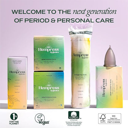 Organic cotton rounds for face