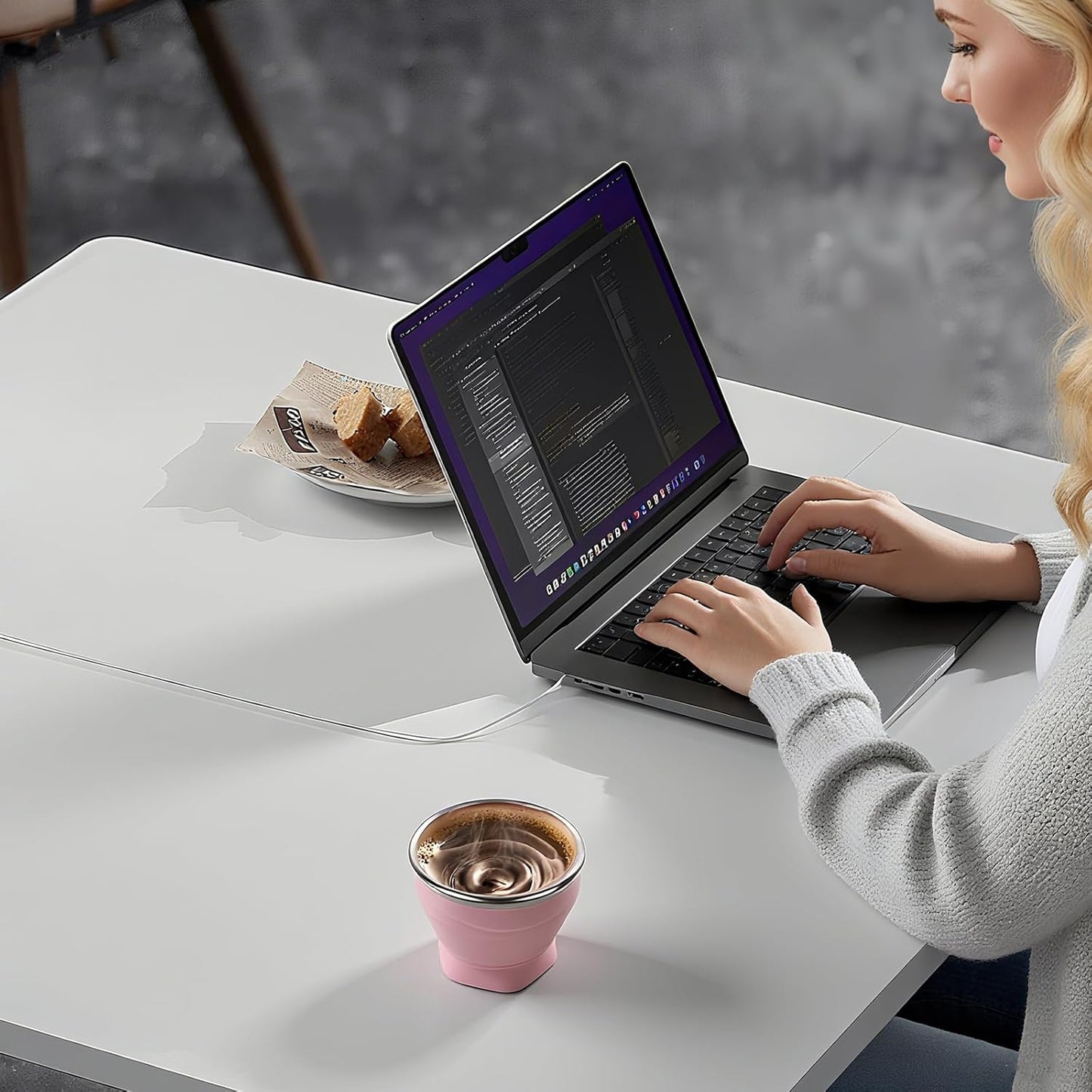 Collapsible Water Cup 6oz/180ml - Collapsible Cup - Silicone Collapsible TravelCup - Silicone Folding Camping Cup with Lids - Foldable Drinking Cup - for Travel, Camping, Hiking, Outdoor Sports