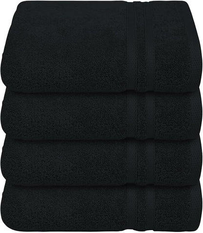 Infinitee xclusives black hand towels