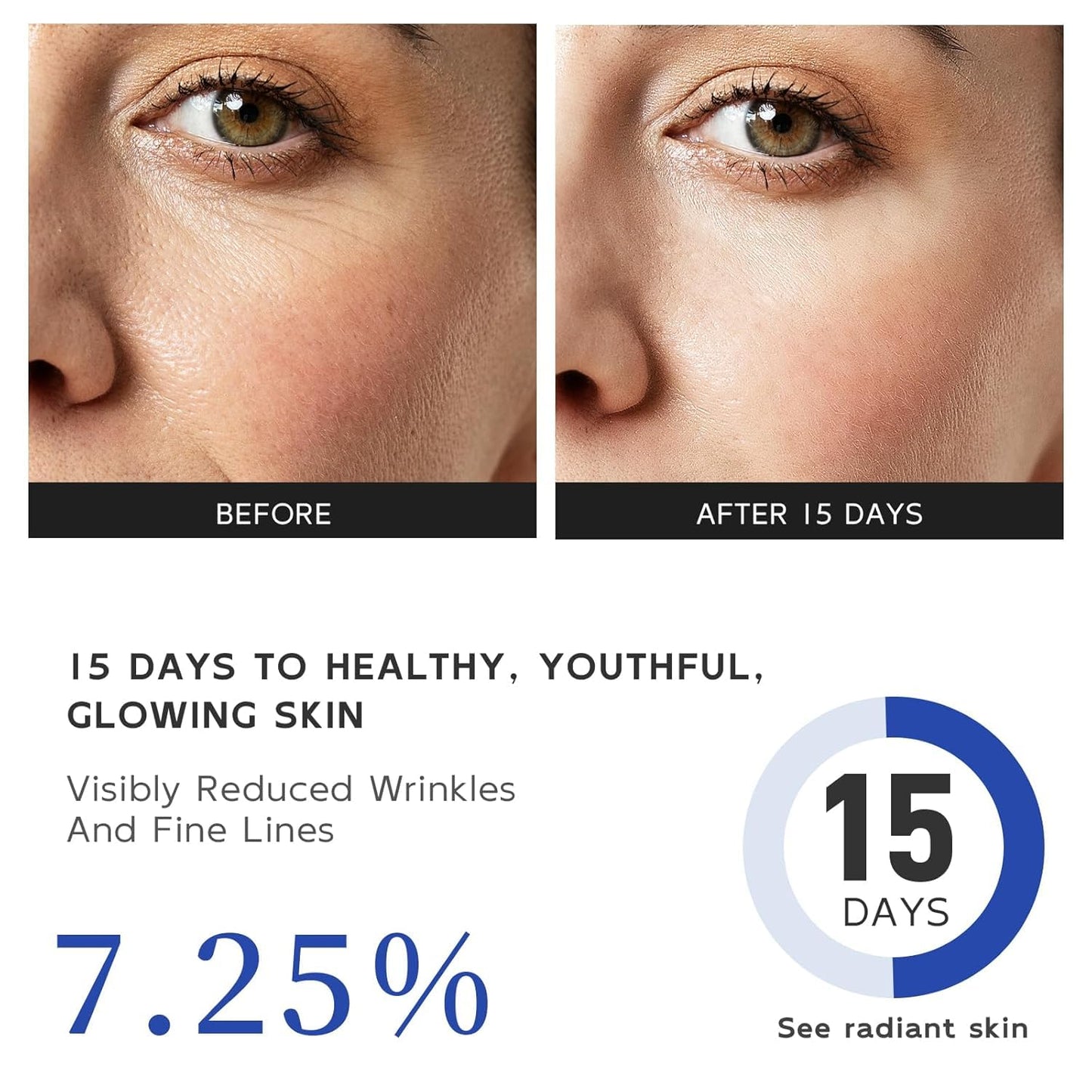 Copper Peptides Serum for Face - Peptides Collagen Renewal & Anti-Aging Serum - GHK-Cu, EGF, Hyaluronic Acid,Collagen - Anti Wrinkle, Firming, Moisturizing-Korean Skin Care,25mL/0.88 Fl Oz