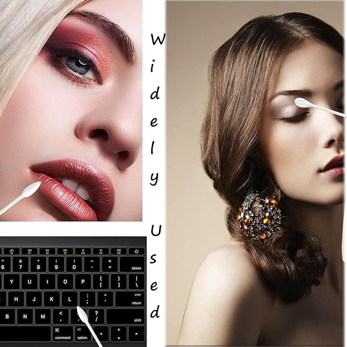 Paper stick thick cotton swabs