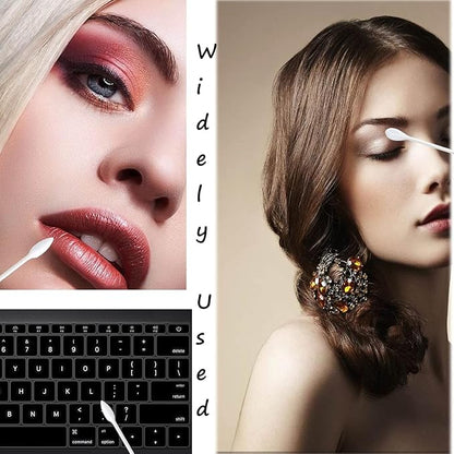 Paper stick thick cotton swabs