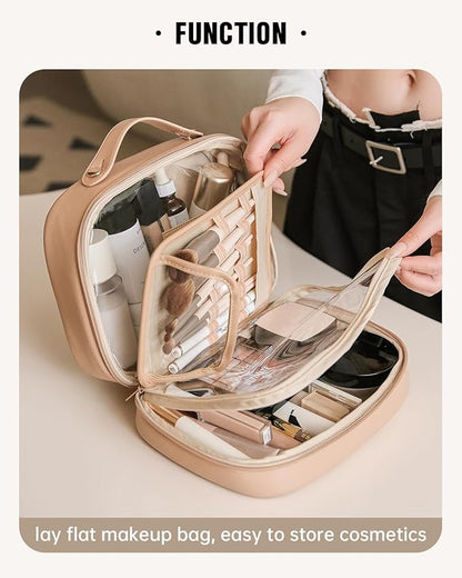 Eachy travel makeup bag,large capacity