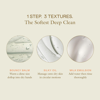 EADEM Dew Dream Hydrating Cleansing Balm & Makeup Remover with Moringa & Tiger Grass, Facial Cleanser & Skincare Moisturizer, Hydrating Skin Care Make Up Remover Balm, 3.4 oz