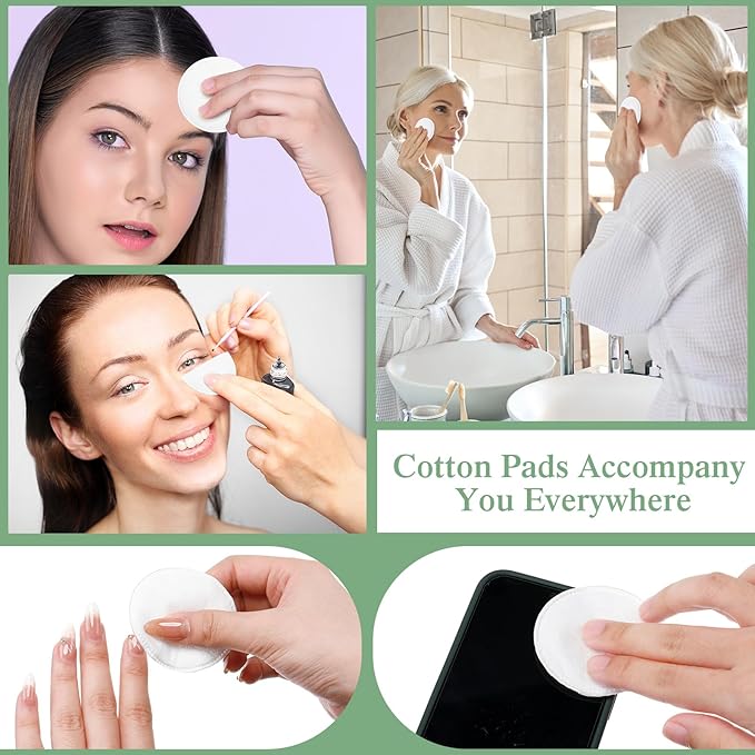 Maxcheck 1000 pcs cotton rounds