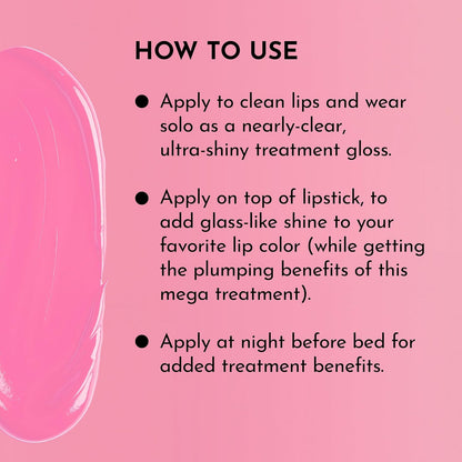 Lawless Forget the Filler Lip Plumping Line Smoothing Gloss - Strawberry Popsicle - Premium Volumizing Lip Gloss with Natural Ingredients Designed to Plump, Firm, and Hydrate Lips 0.11 oz