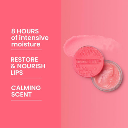 Burt's Bees Overnight Lip Sleeping Mask, 0.25 oz - Moisturizing, Hydrating, Exfoliating, Reduces Fine Lines, Ceramide Infused, Passionfruit Scent