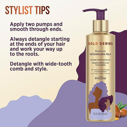 Pantene Gold Series Detangling Milk