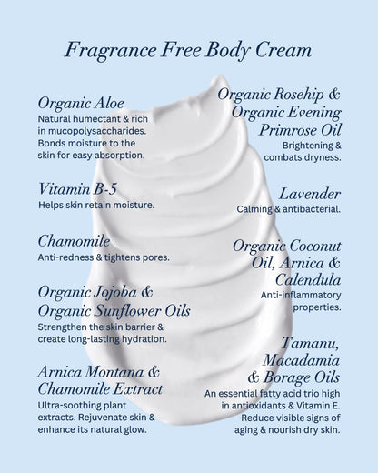 Hines+Young Natural Body Care Set - Contains our Fragrance Free Body Cream, Natural Lip Balm, Soap Singles Tin & Soap Refill Tin, Hydrate & Refresh, Natural Ingredients, Ideal Gift Set