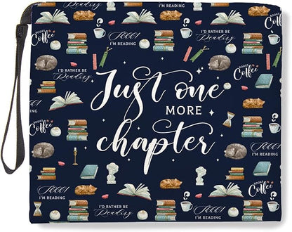 Book lovers gifts makeup bag