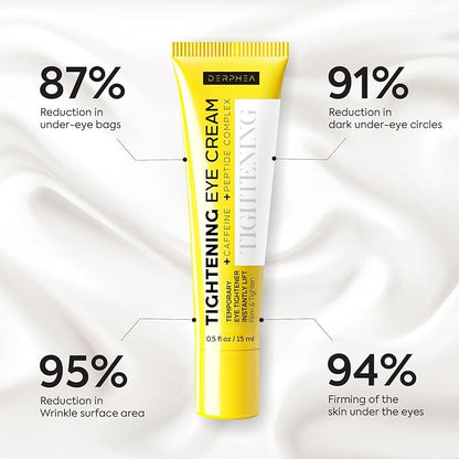 Instant temporary eye tightener cream: