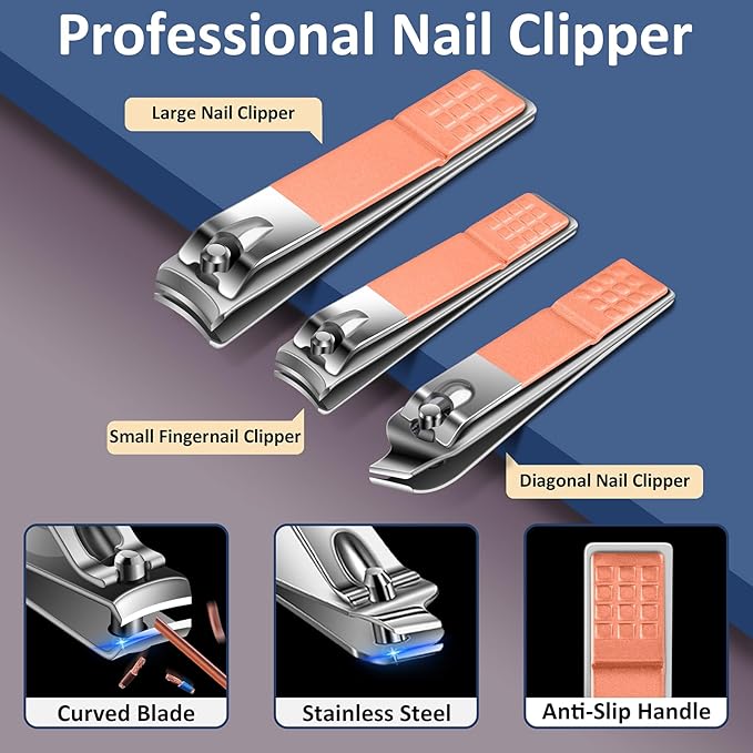 BLESWIN Nail Care Kit, 10