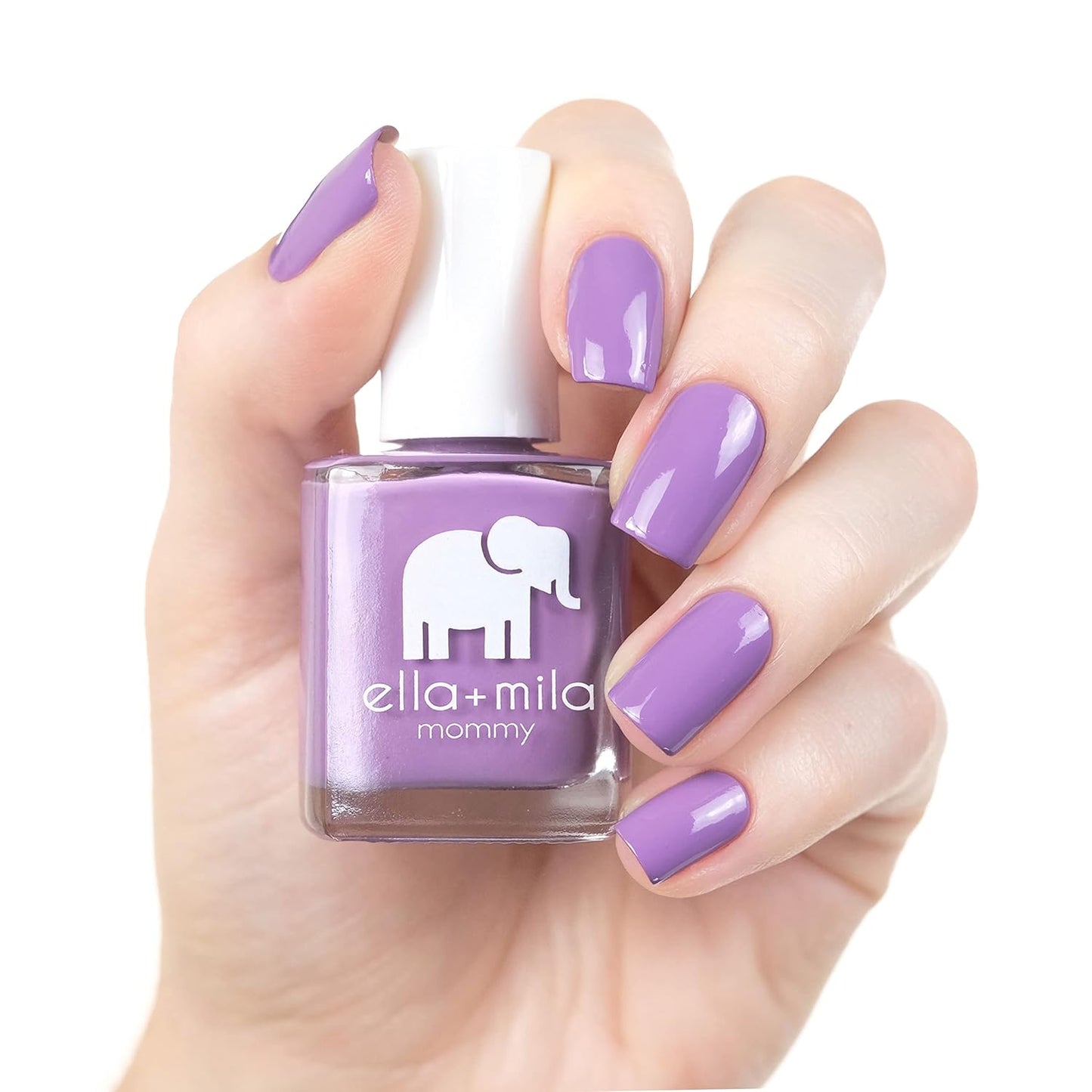 Ella+mila Professional Quick Dry Long-Lasting & Chip-Resistant Nail Polish - Lavender Fields (Mommy Collection - 0.45 fl oz)