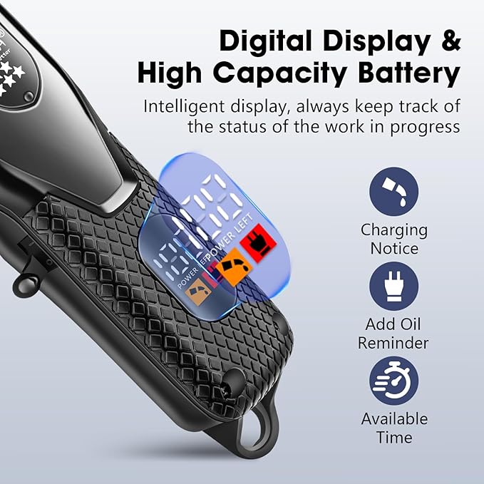 Professional Hair Clippers Set for