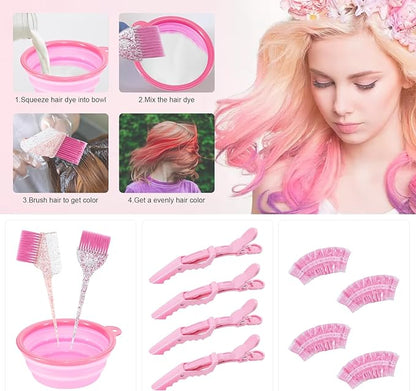 11pcs Hair Coloring Dyeing Kit