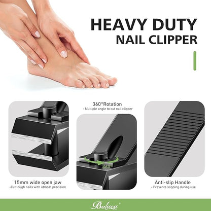 Heavy duty straight blade nail