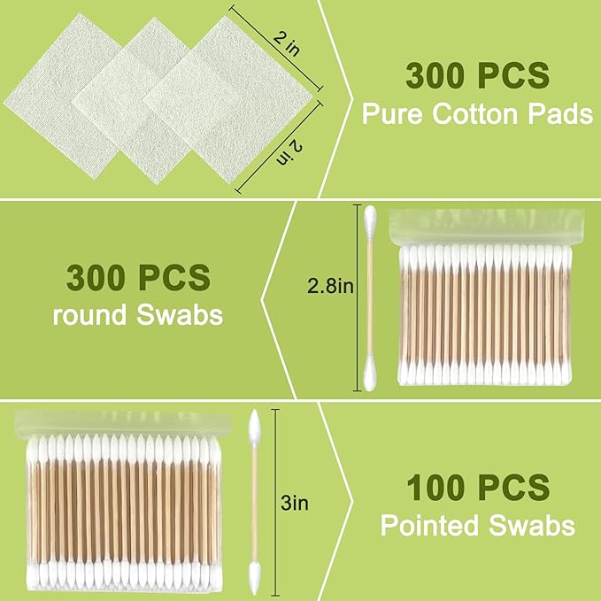 700pcs set of cotton pads