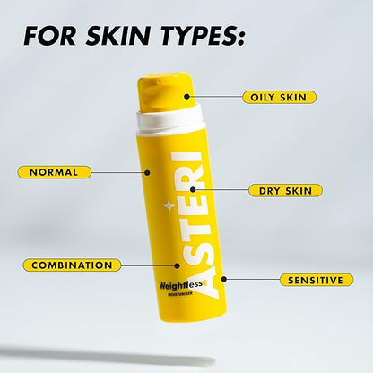 Alumni skincare weightless moisturizer -