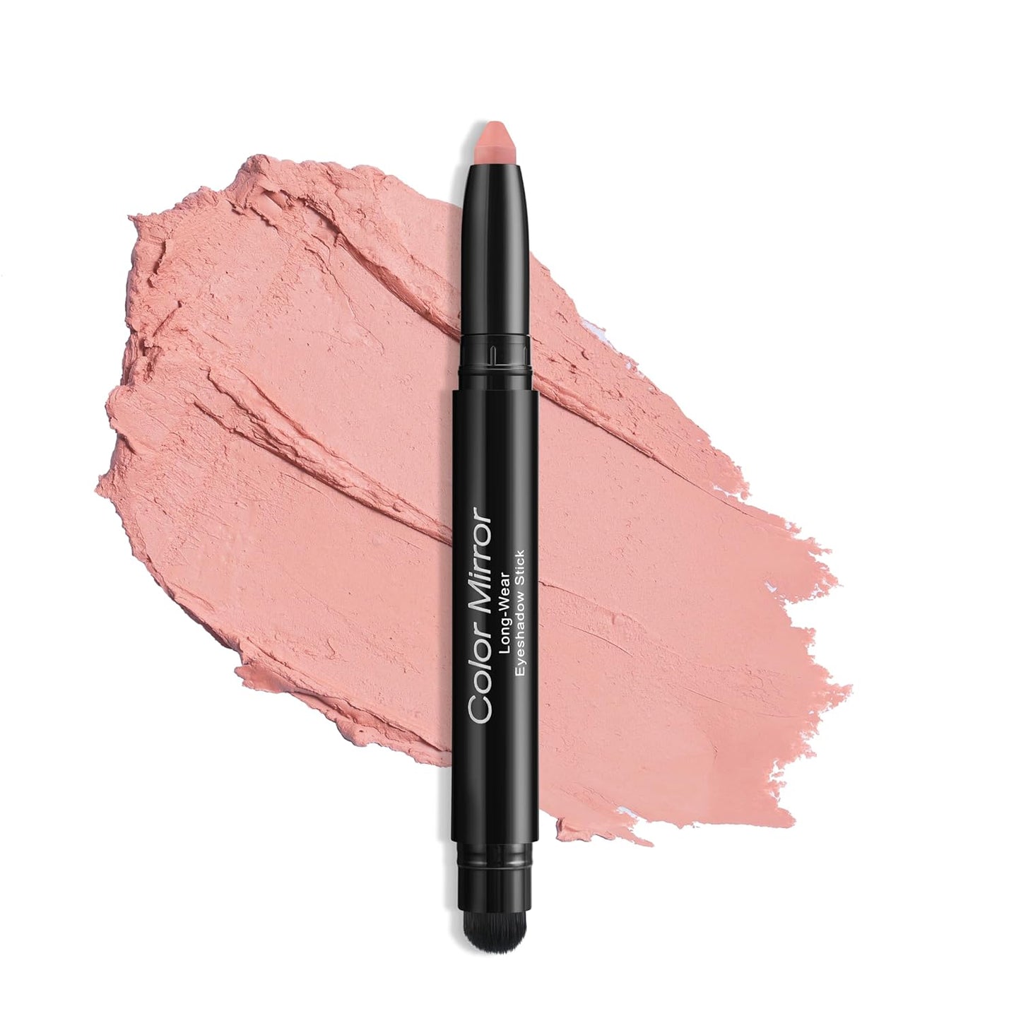 Longwear Cream Eye Shadow Sticks(68 Clove Pink Matte),Smudge-Proof, Waterproof Eyeshadow,Silky Formula Glitter With Makeup Brush,Pink Eyeshadow Stick