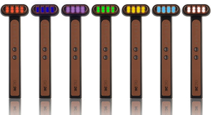 GLO24K 7 Color LED Super Wand plus Hydra Gel for Radiant, Glowing Skin on the Face, Neck, and Around the Eyes