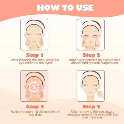 6 pairs under eye patches,