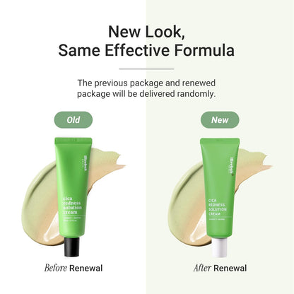 Meebak Cica Redness Solution Cream | Redness Relief for Face | Green Color-Corrector | BB Cream for Sensitive Skin | Green Color Corrector - Fair to Medium Skin