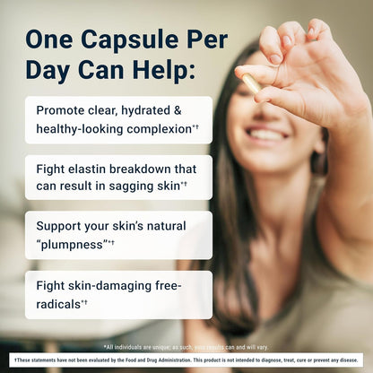 ACTIVATEDYOU Essential Skin Food - Plant Based Collagen Elastin Support Supplements for Women & Men - Supports Youthful Skin, Lysine & Dermaval for Collagen Production (3 Pack/90 Day Supply)