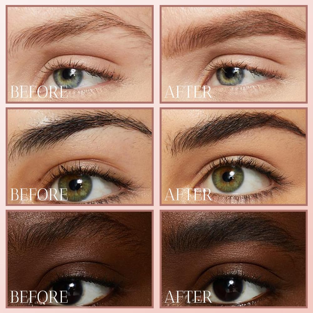 2025 Upgrade Waterproof Brow Pencil with Micro-Fork Tip,3D Magic Eyebrow Pencil 4-Head Split Waterproof Long-lasting Eyebrow Pencil,Natural Makeup Fine Stroke Eyebrow Tattoo Pencils (Light Brown)