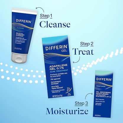 Differin acne treatment gel, 30